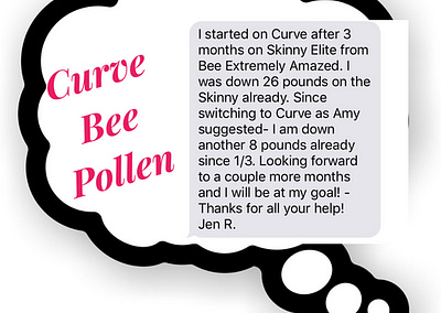 Curve Bee Pollen Testimonial